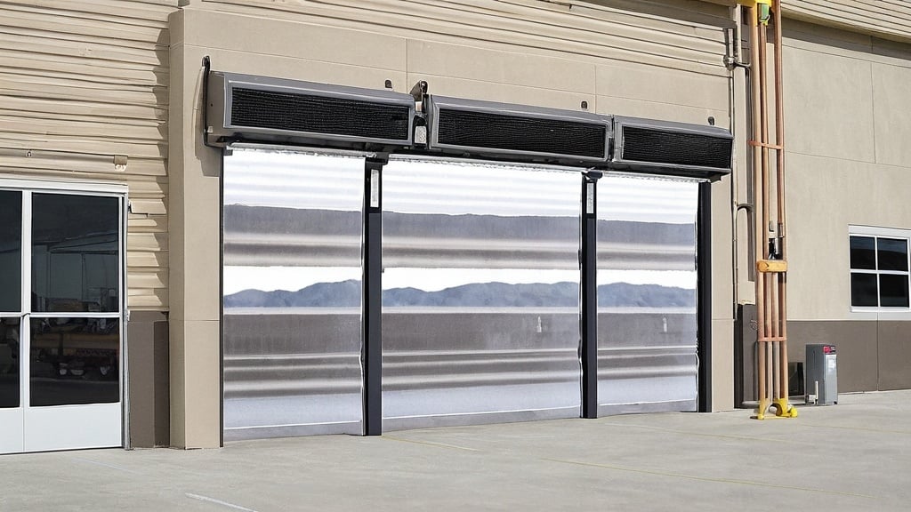 Air Curtain At Docks Commercial