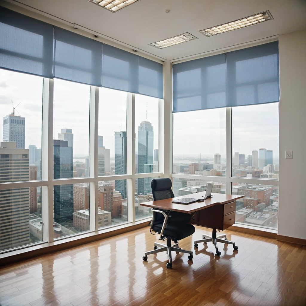 Commercial Blinds Private Office