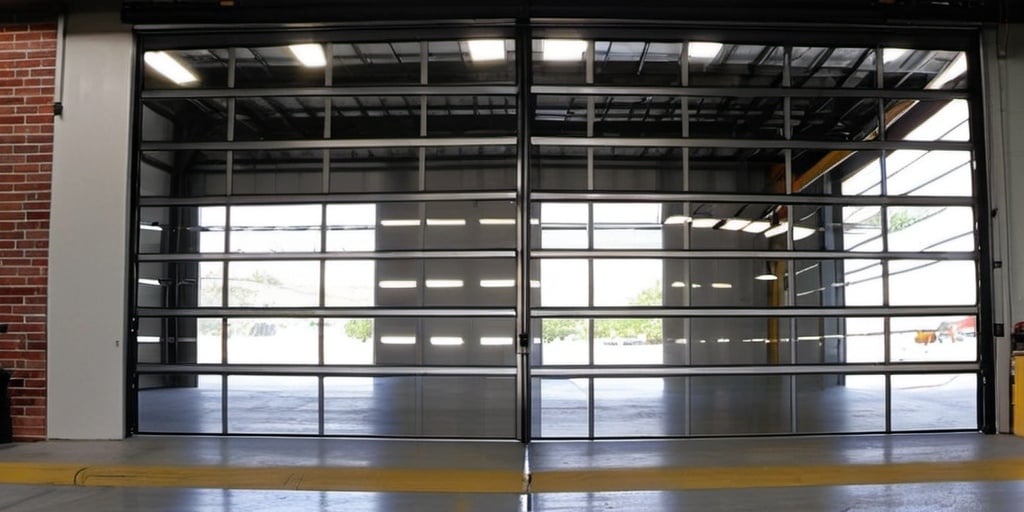 Commercial Garage Door Glass