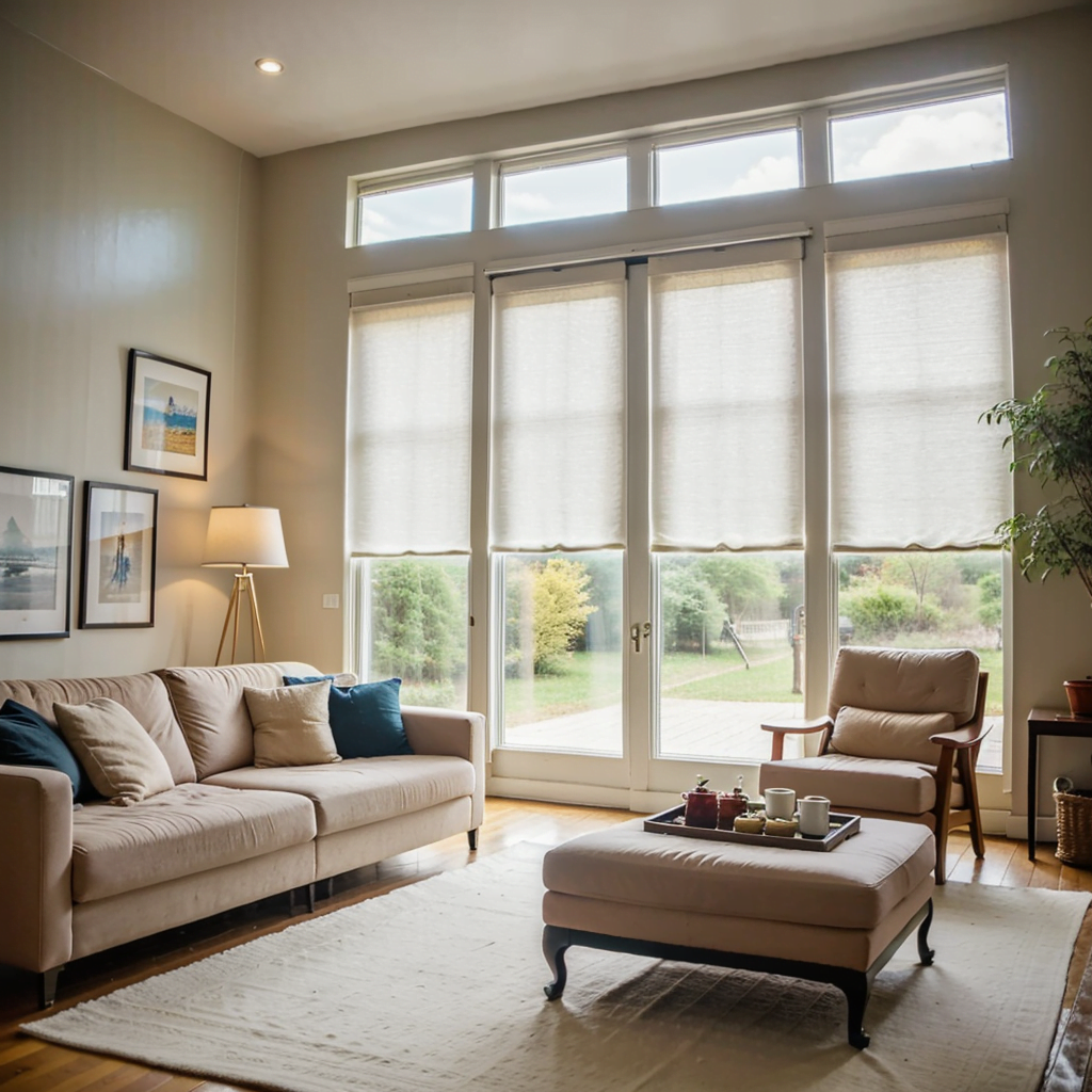 Residential Blinds Living Area